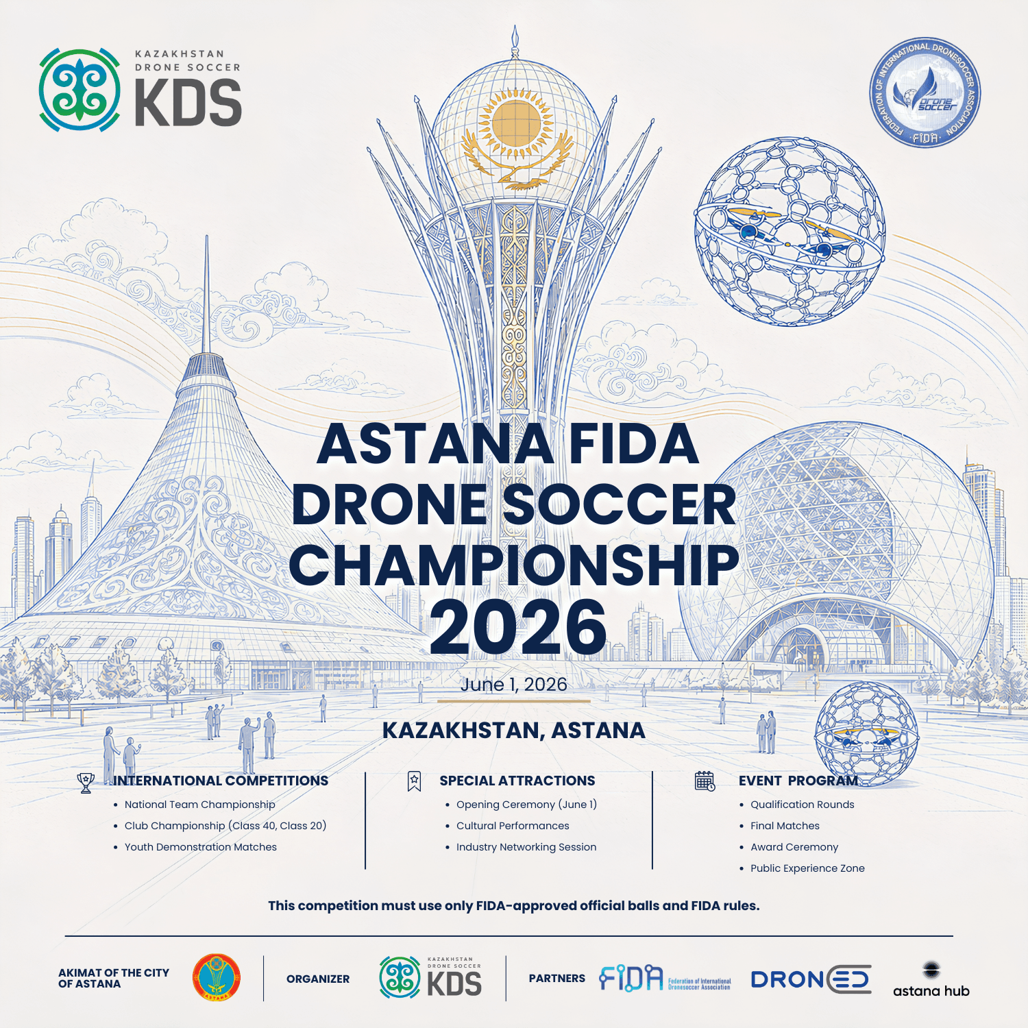 Astana FIDA Drone Soccer Championship 2026